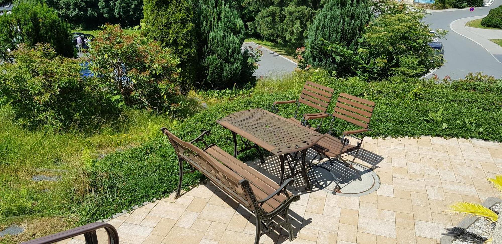 באד אלסטר Ferienwohnungen Villa Goldbrunnen מראה חיצוני תמונה