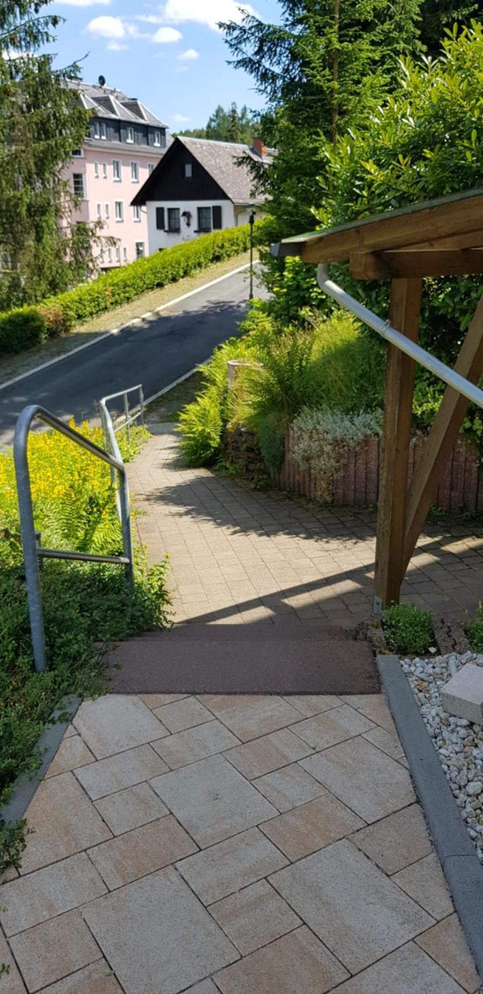 באד אלסטר Ferienwohnungen Villa Goldbrunnen מראה חיצוני תמונה
