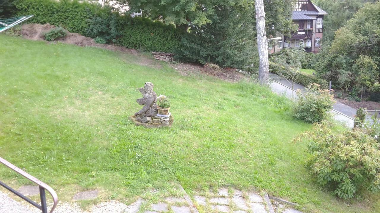 באד אלסטר Ferienwohnungen Villa Goldbrunnen מראה חיצוני תמונה